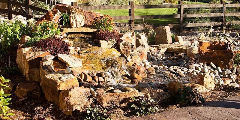 Outdoor Water Features by Zak George Landscaping